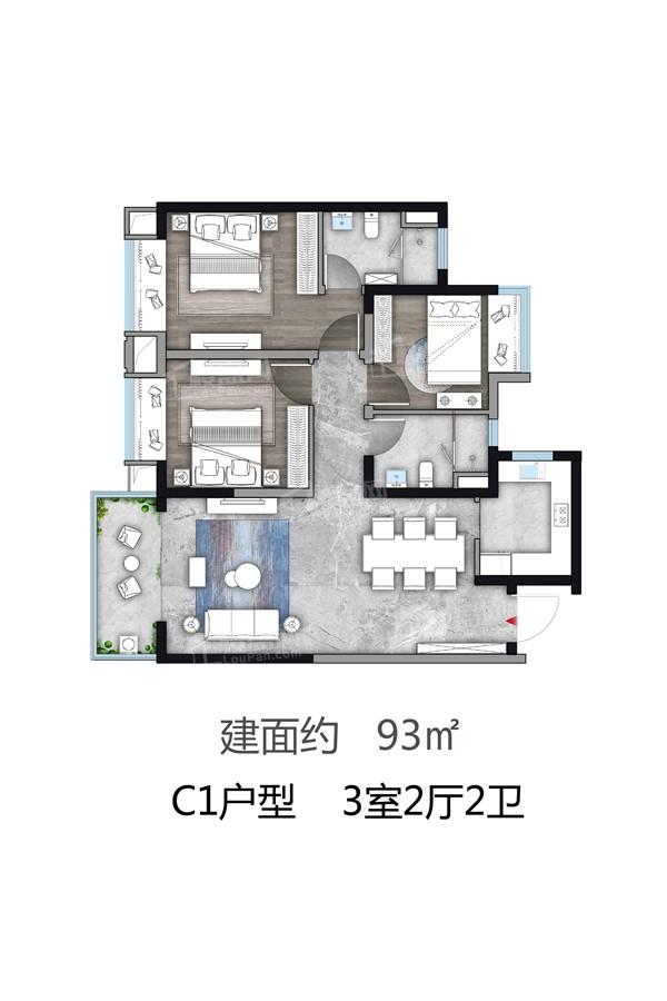 C1户型