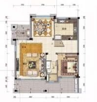 碧桂园龙熹山户型图别墅252㎡524一楼