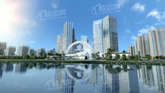 中国铁建城效果图