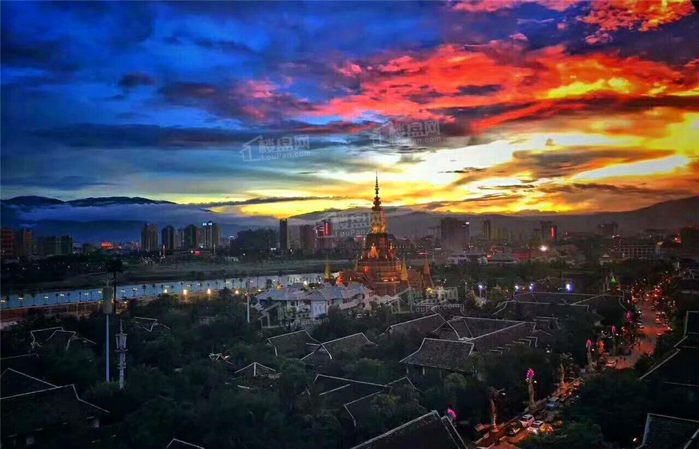 告庄西双景实景图