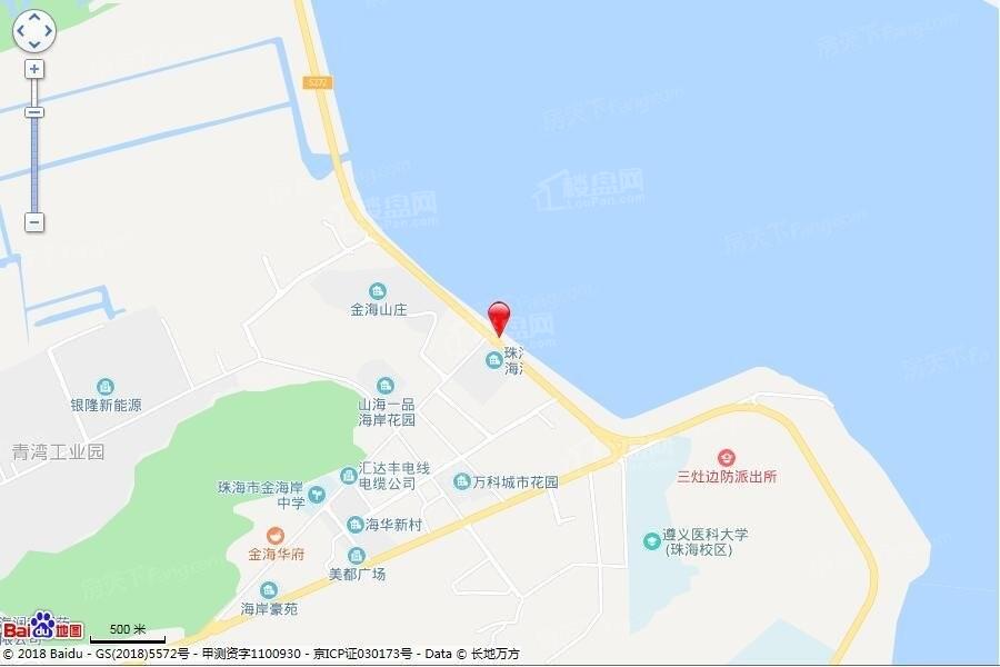 碧桂园华发海湾壹号位置图