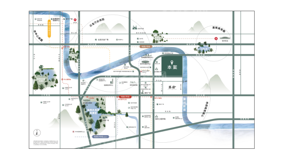 万科翠湾中城位置图