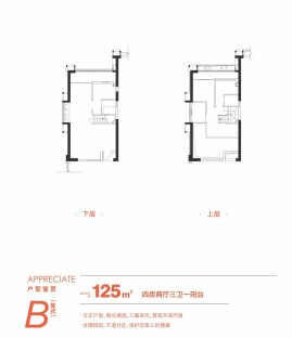 万科世茂溪望户型图