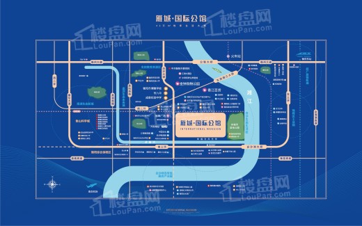 雁城国际公馆位置图