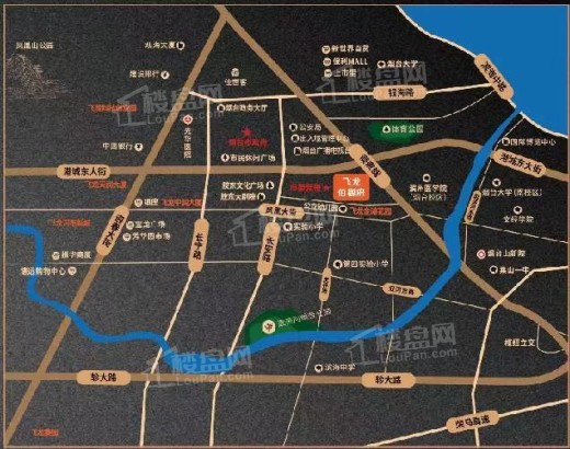 飞龙伯樾府位置图