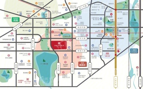 金地江山风华位置图