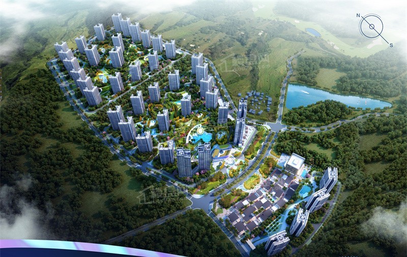 清水湾IN+小镇效果图