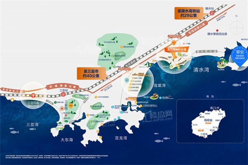清水湾IN+小镇位置图
