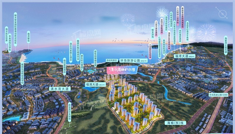 清水湾IN+小镇配套图