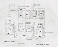 四室两厅两卫135平户型图