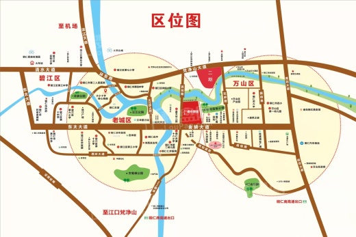 碧水锦城位置图