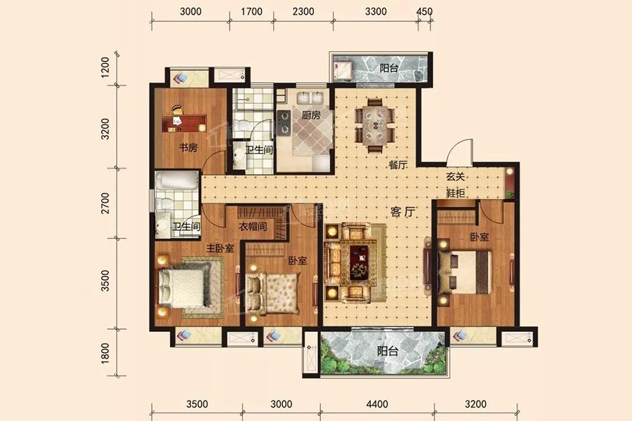 水岸华府户型配套解读