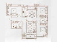 3室2厅2卫 143㎡ 售价约 240万元/套