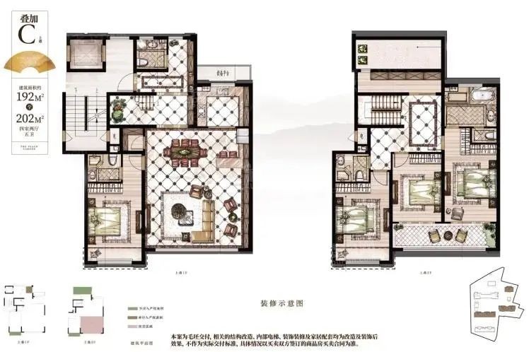 常州桃花院子8室4厅5卫户型图-常州楼盘网