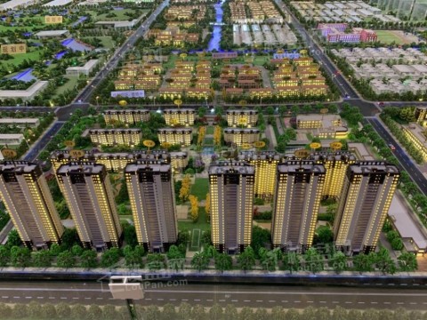 合生杭州湾国际新城实景图
