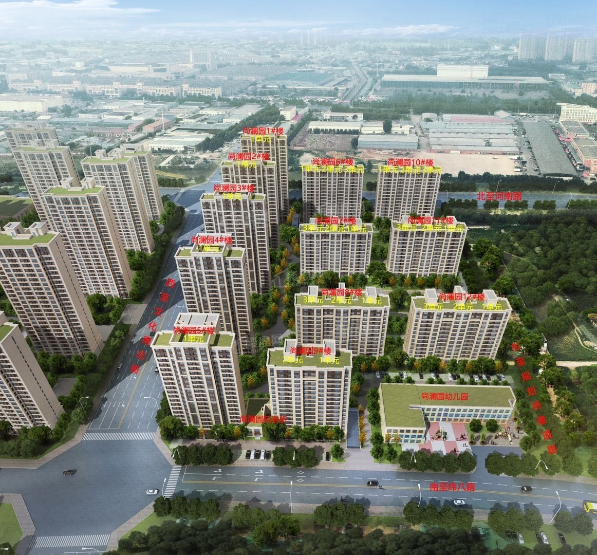 融创·湖岸壹号楼座图