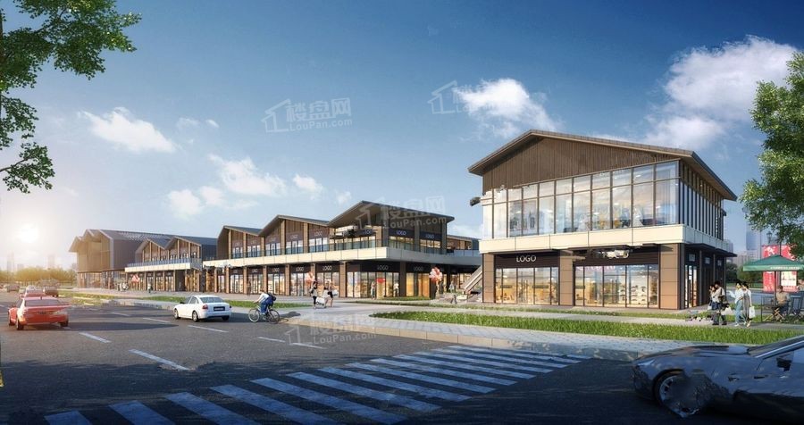 未来城商铺效果图