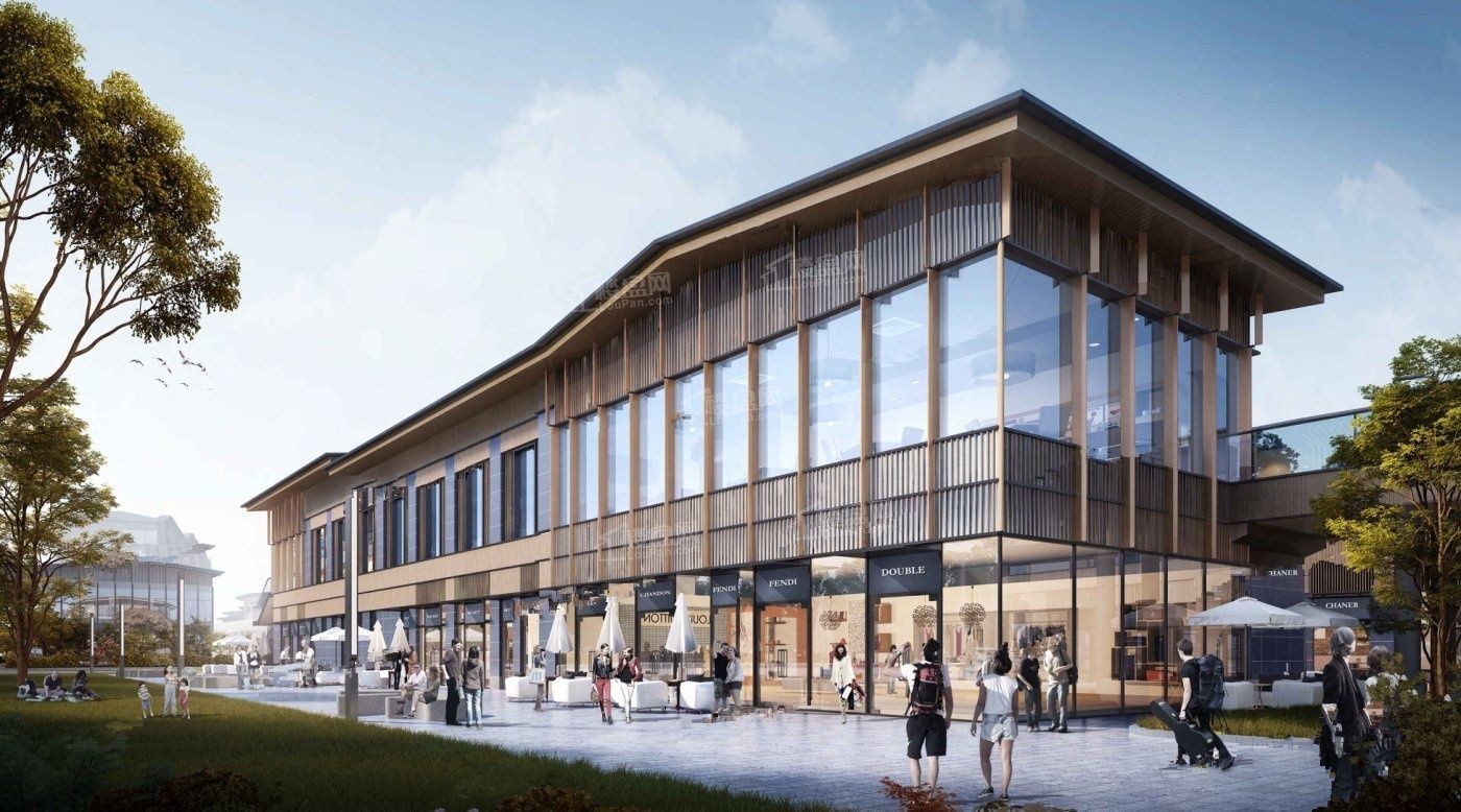 未来城商铺效果图