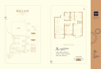 3室2厅1卫1厨建筑面积115.04㎡