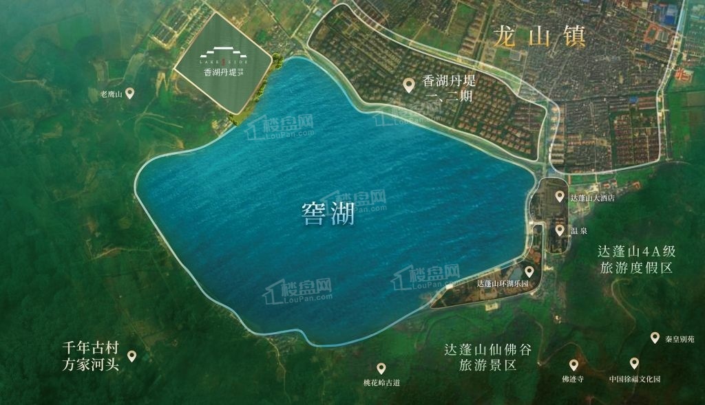 香湖丹堤3期位置图