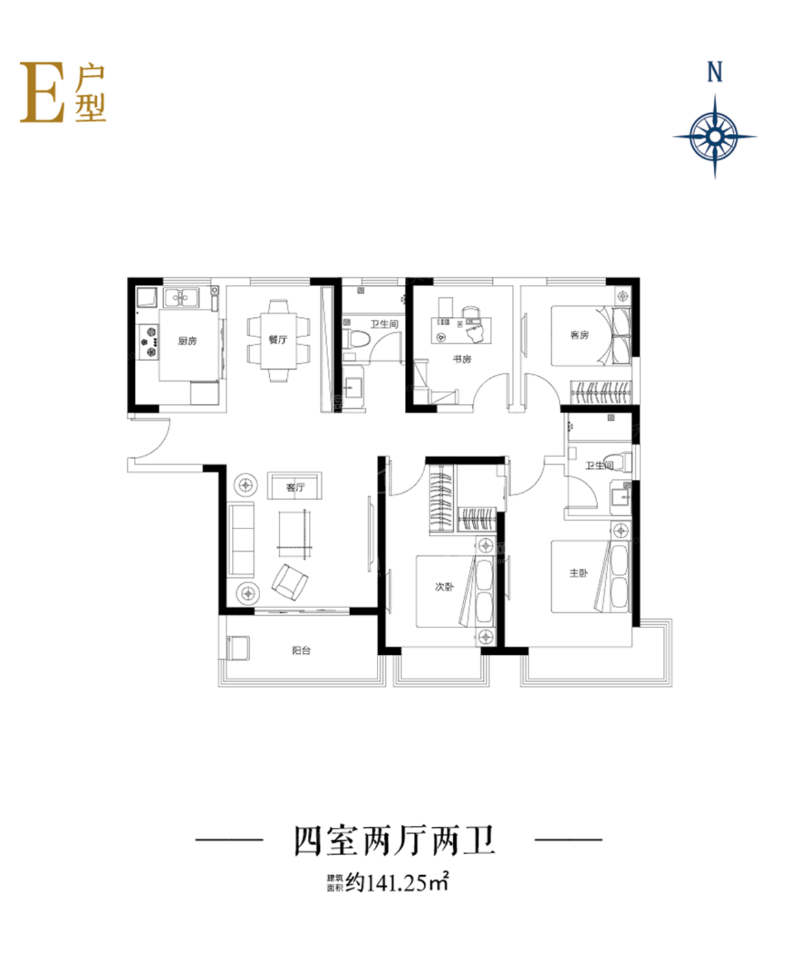 洛阳开元壹号户型图-洛阳楼盘网