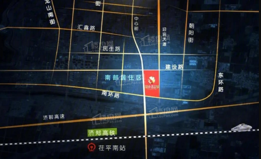锦绣·翡翠城位置图