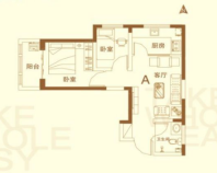 A户型建面约60.37㎡