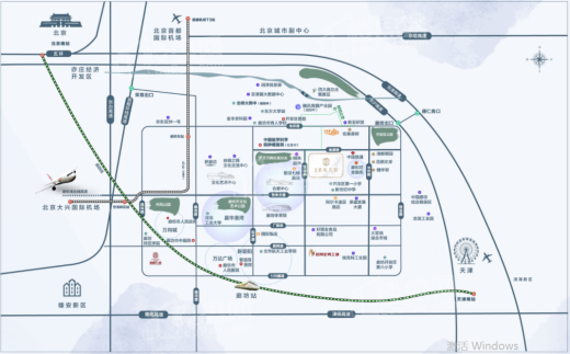 远景·玖礼方园位置图