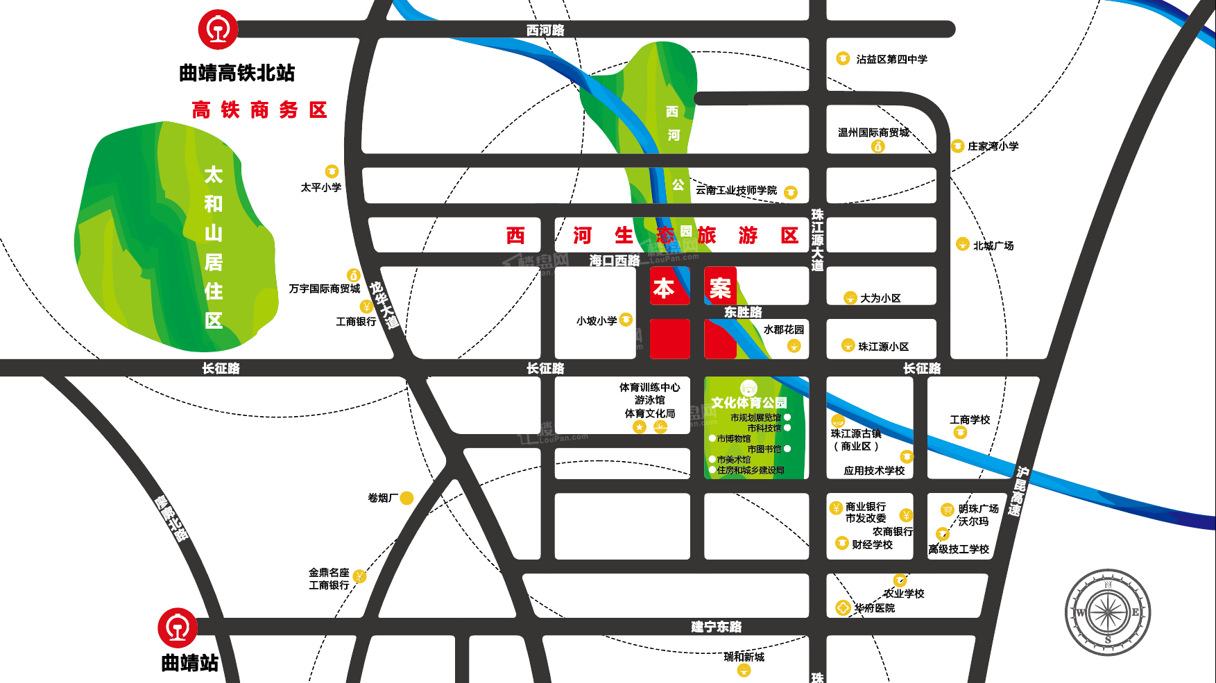 西河湾二期位置图