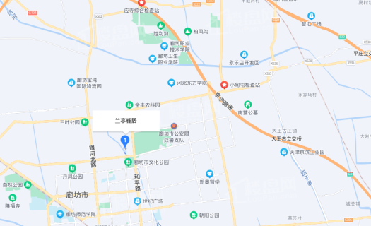 兰亭雅居位置图