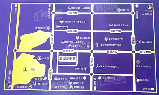 翠湖紫荆苑位置图