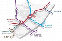 金陵华夏中心地铁规划图