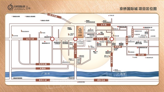 京桥国际城2期位置图