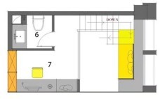 1室1厅1卫建筑面积41㎡