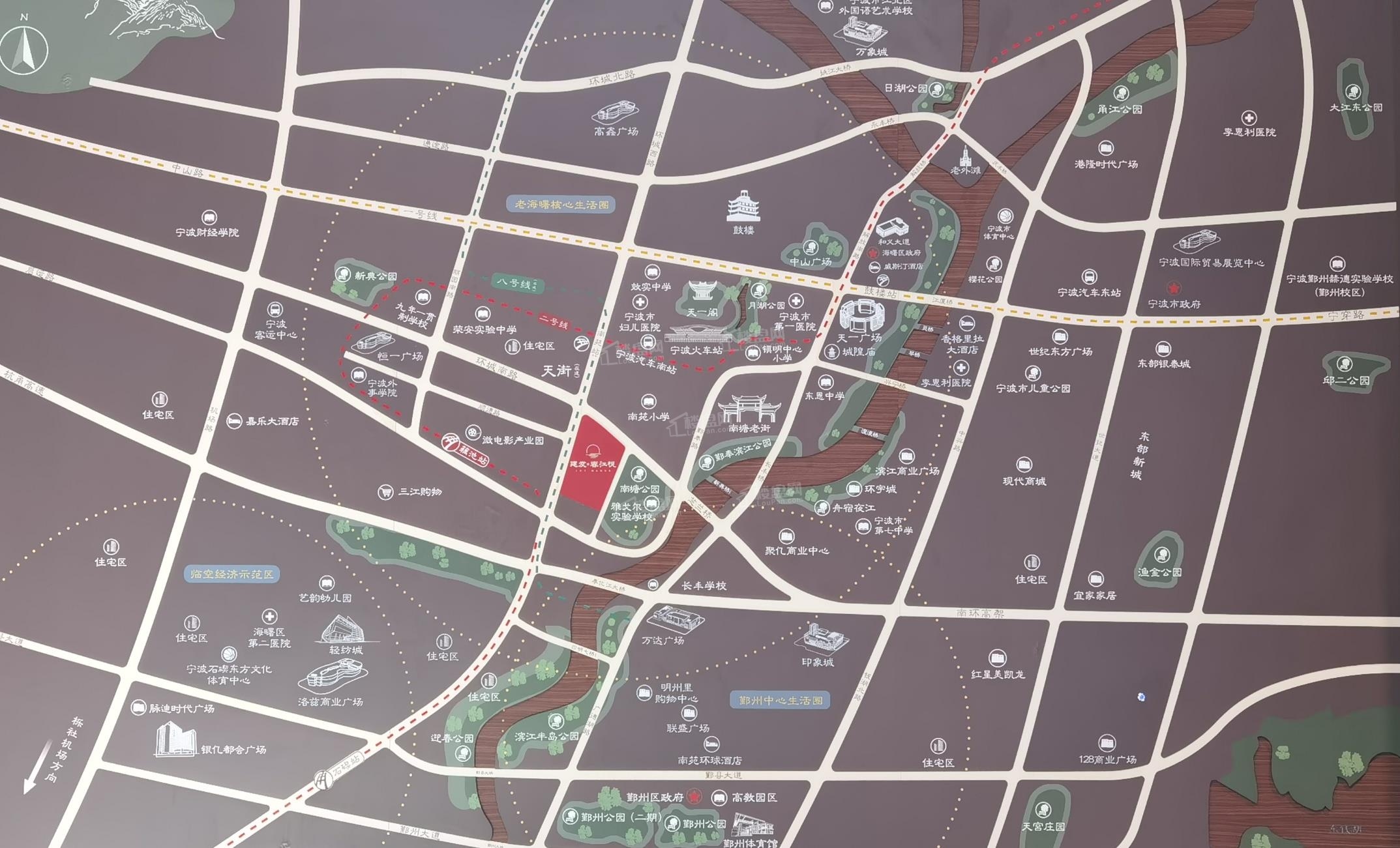 建发·春江悦位置图