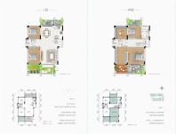 开间建筑面积165㎡