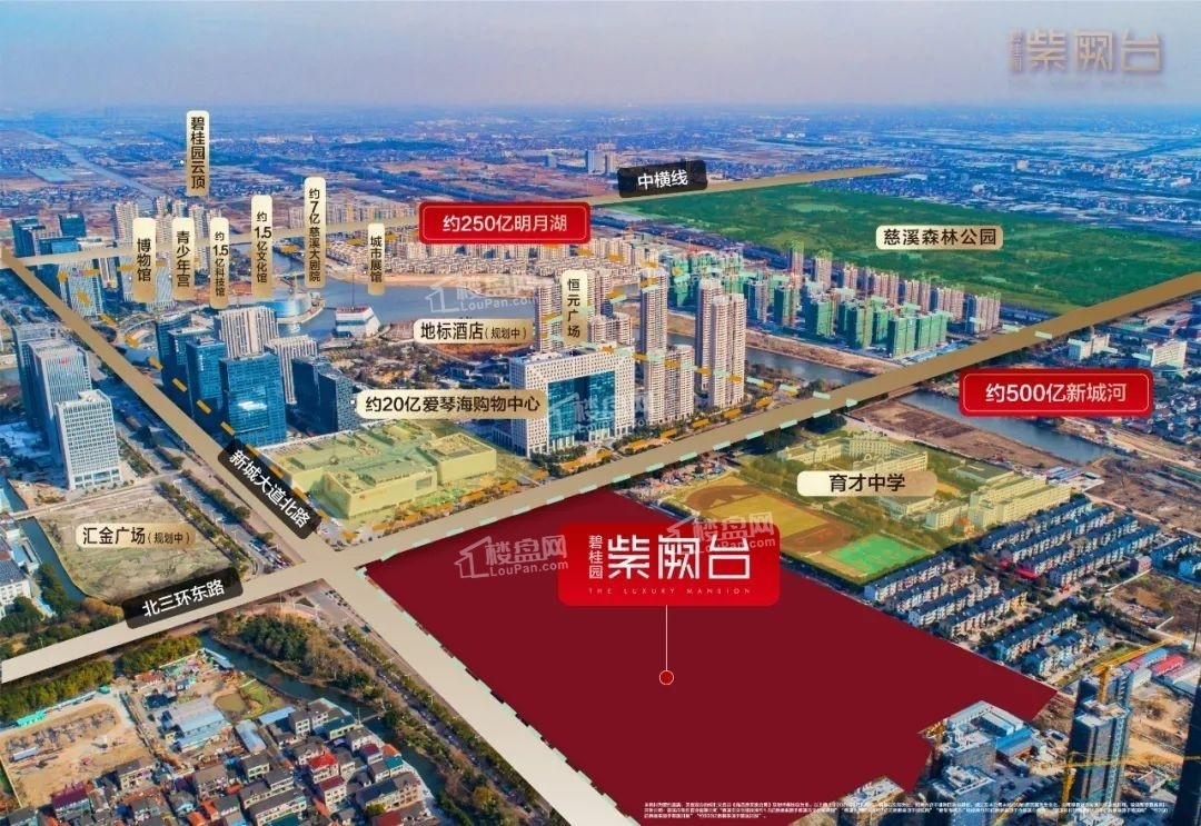 碧桂园紫阙台实景图