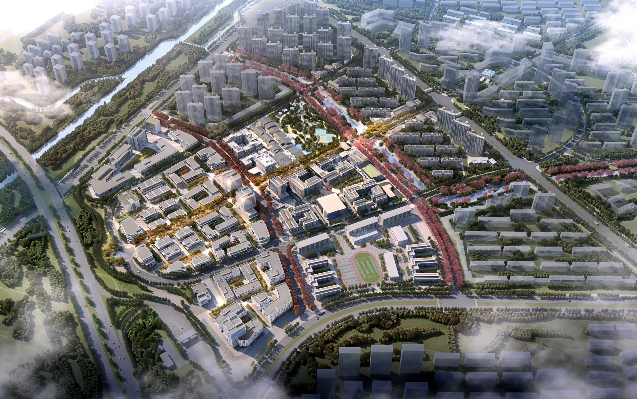 万科·浑南新都心效果图