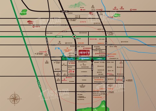 华新·时代广场位置图
