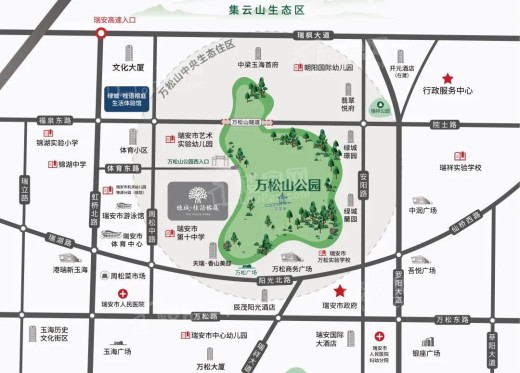 绿城·桂语榕庭位置图