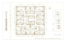 1室1厅1卫建筑面积约65平米