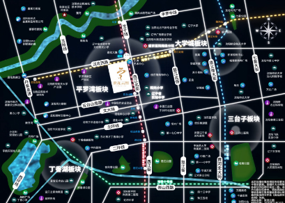 世茂云图位置图