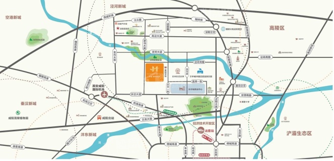 黄冈学府城位置图