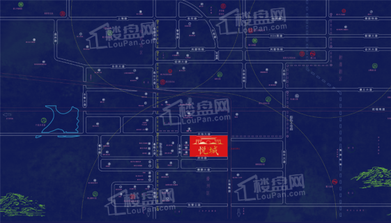 悦城位置图