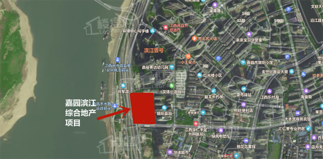 嘉圆滨江项目位置图