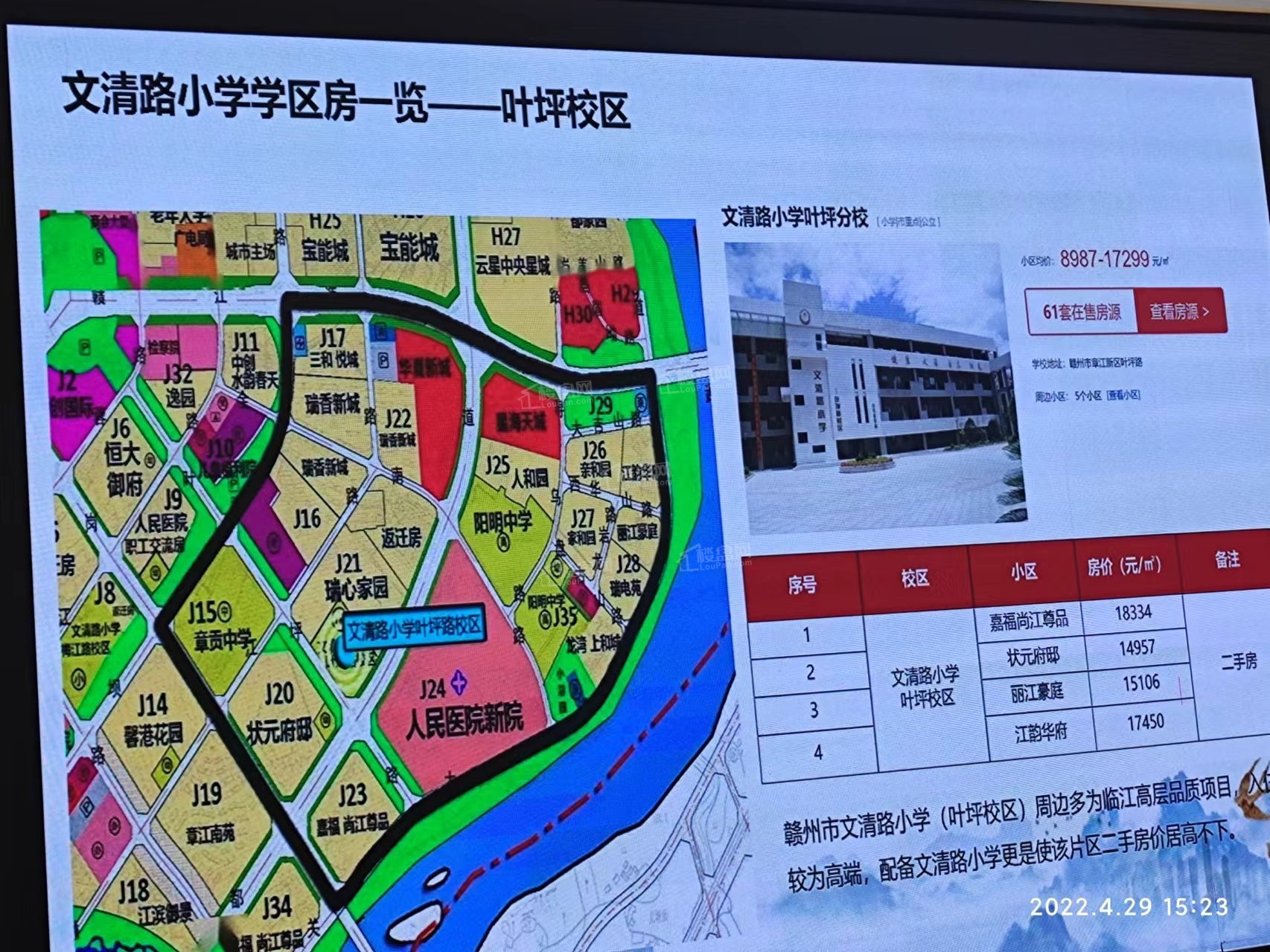 赣州市文清路小学七里校区