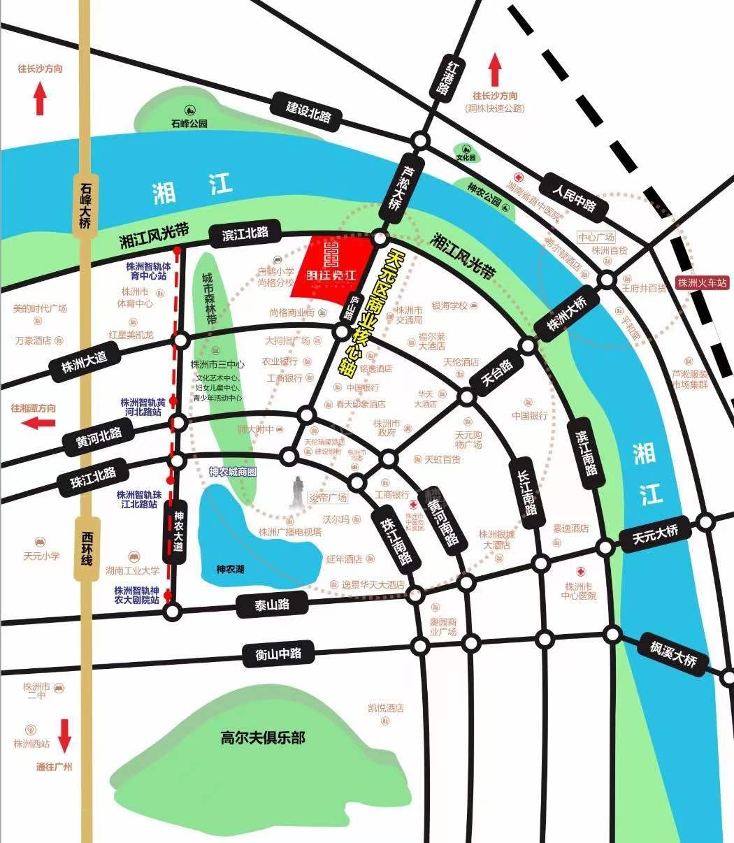 朗廷览江配套图