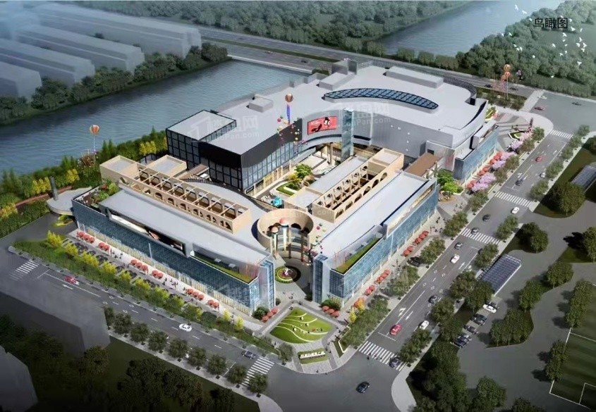 浙北城市广场效果图