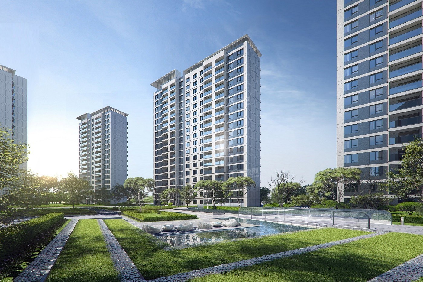 中建玖海云天效果图