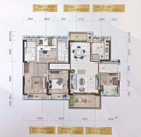 封开碧桂园江山壹号户型图125㎡422